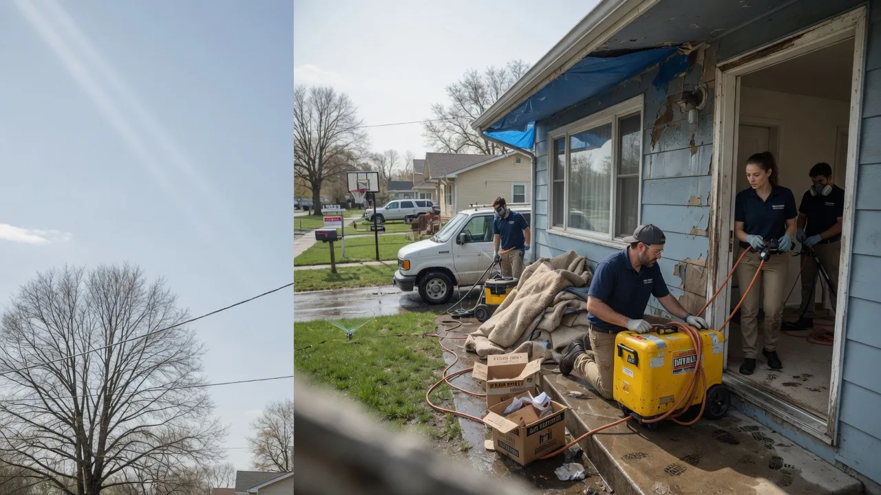 Basement Flood Cleanup in East Liverpool, OH near me